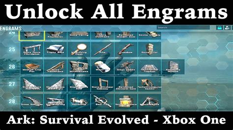 ark survival evolved engrams